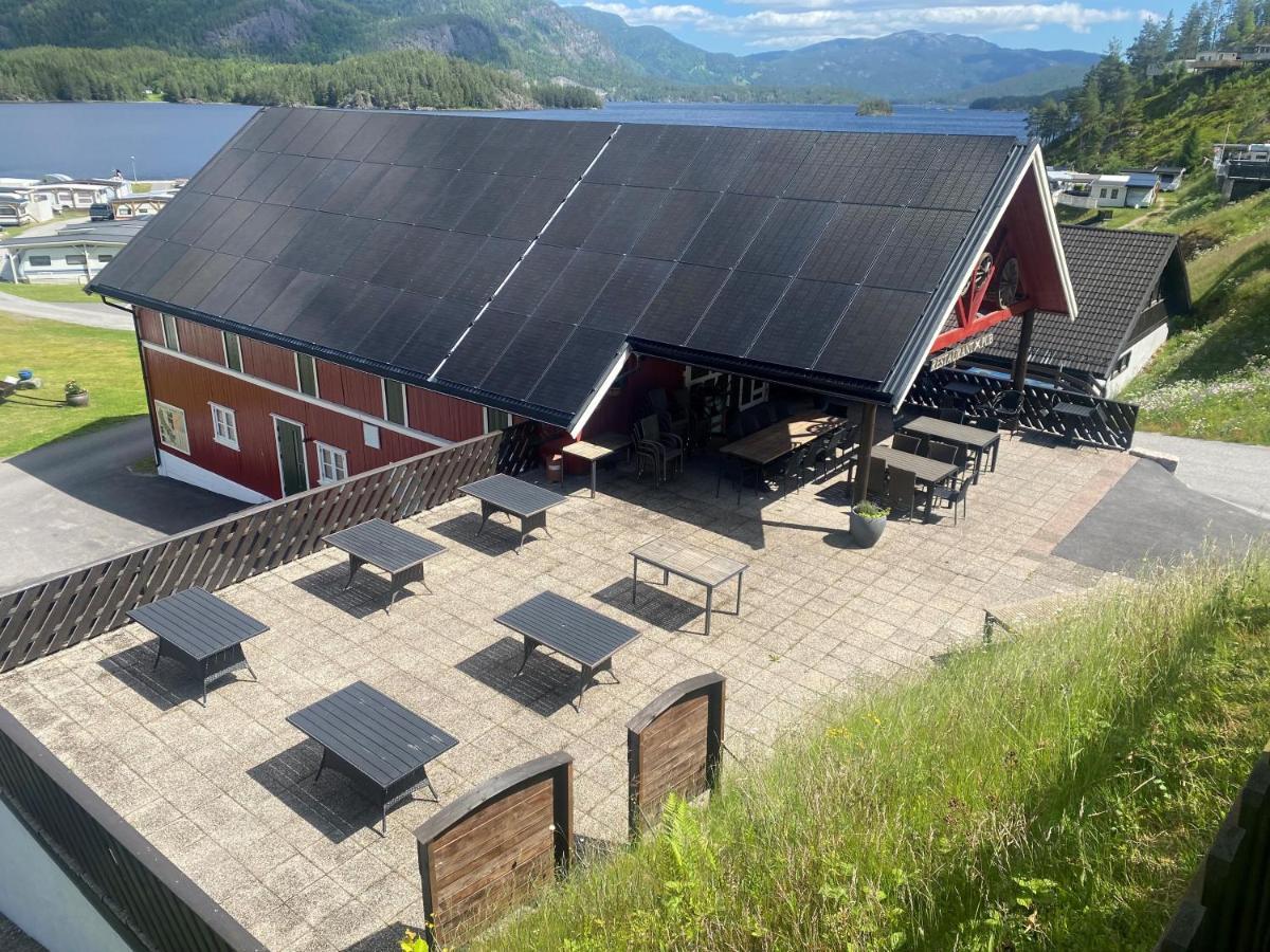 Garvikstrondi Camping Seljord Exterior foto