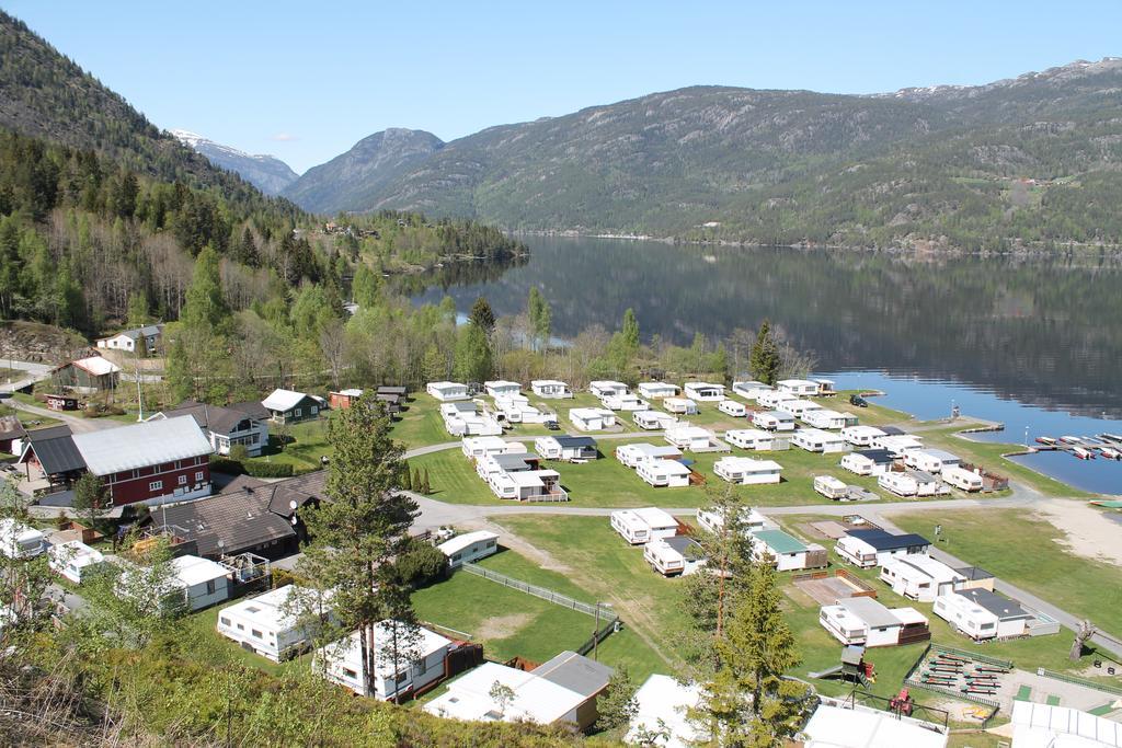 Garvikstrondi Camping Seljord Exterior foto